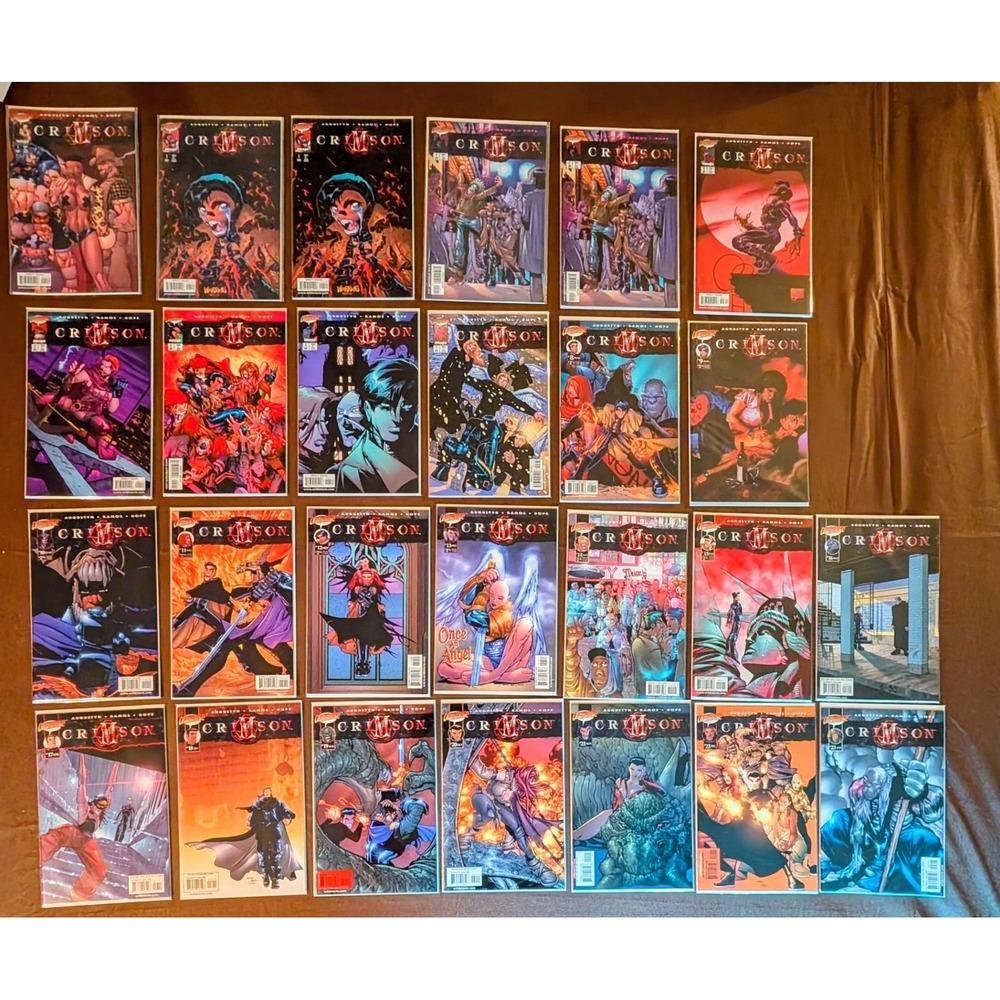 Crimson #1–23 Consecutive‎ Run (26 Comics) w/ #1 Variant Wildstorm Lot